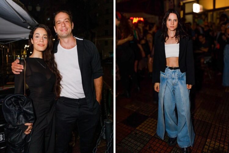 Bianca Comparato e parte do elenco da s&eacute;rie