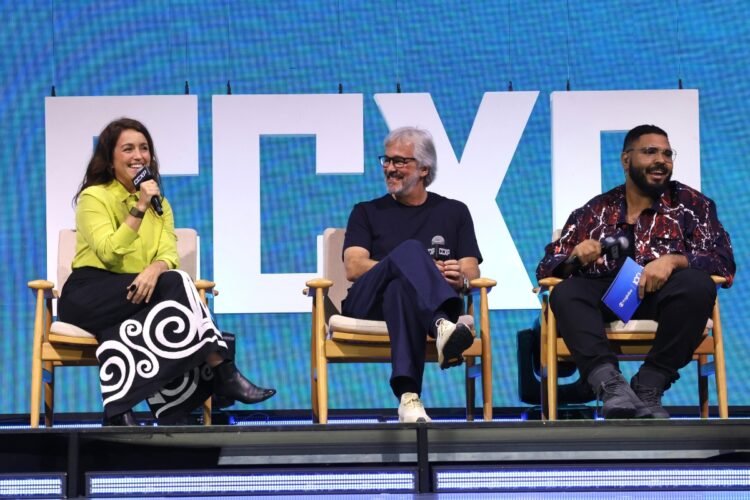 Manoela Dias, Paulo Silvestrini e Paulo vieira