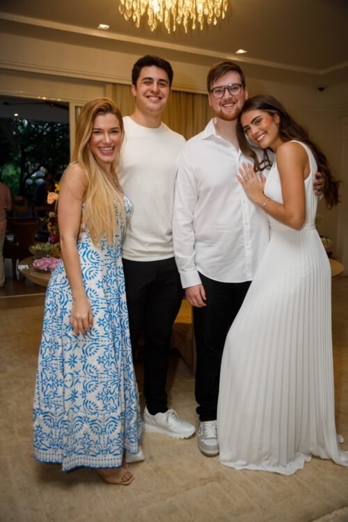 Juliana Saraiva. Luigi Cesar, Ed Beccle e Luma C&eacute;sar