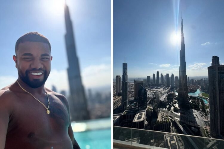 Davi Brito em Dubai