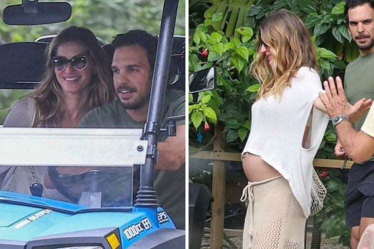 Gisele B&uuml;ndchen com Joaquim Valente