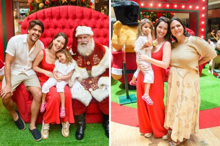 Nathalia Dill, Pedro Curvello, a filha deles Eva e Carol Sampaio