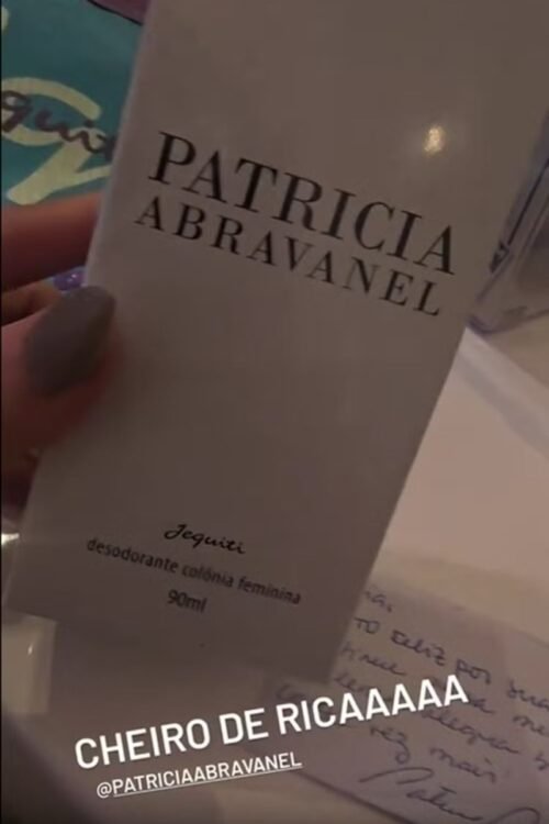 Presente de Patr&iacute;cia Abravanel