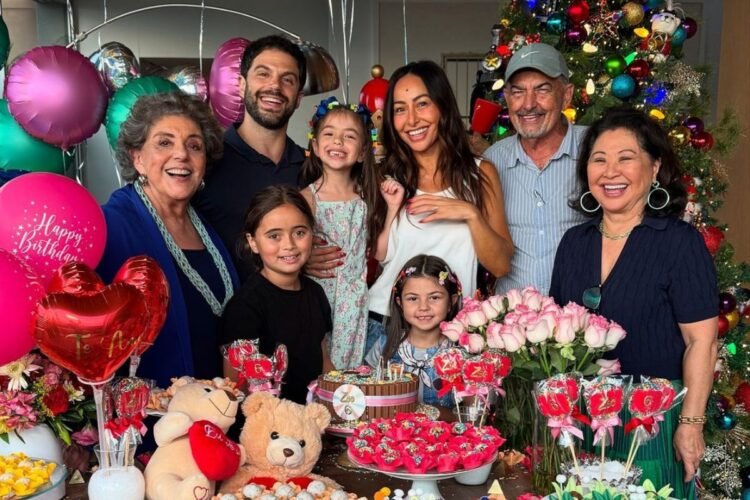 Sabrina Sato, Duda Nagle, Zoe e fam&iacute;lia