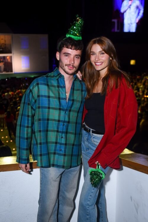 Sasha e Jo&atilde;o Lucas na &aacute;rea vip