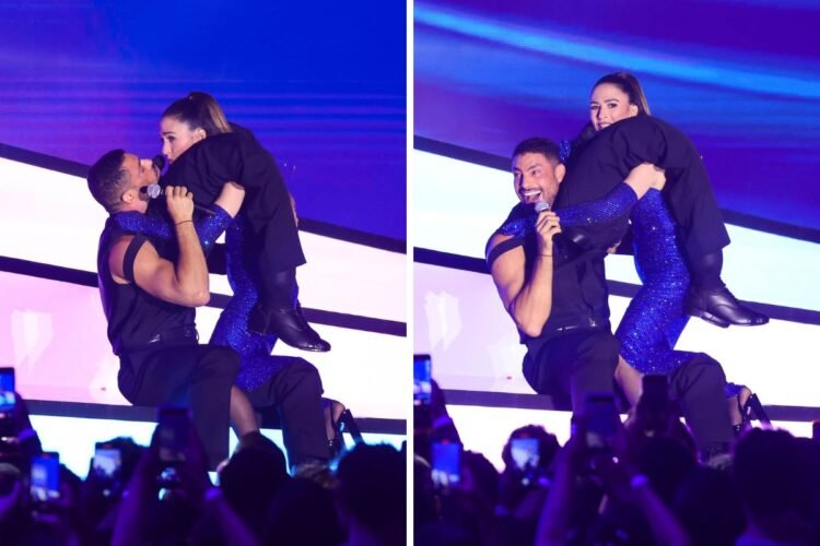 Tata Werneck e Cau&atilde; Reymond